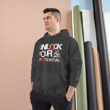 Load image into Gallery viewer, Unlock Your Potential Champion Hoodie - Motivational Sweatshirt for Motivation &amp; Achievement
