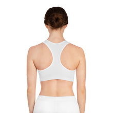 Load image into Gallery viewer, Motivational Sports Bra - &quot;Never Stop Moving&quot; Fitness Activwear
