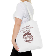 Load image into Gallery viewer, Namaste Outta Trouble Tote Bag | Find Your Zen | Motivational Eco-Friendly Bag
