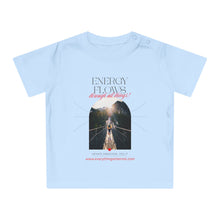 Load image into Gallery viewer, Energy Flows Baby T-Shirt | Infinite Vibrations Design | Cute &amp; Inspirational Kids Apparel
