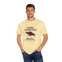 Load image into Gallery viewer, Cosmic Connection Unisex T-Shirt - Humans Aren&#39;t Alone Graphic Tee
