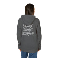 Load image into Gallery viewer, Adidas Unisex Fleece Hoodie - &#39;Everything is Internal&#39; Design
