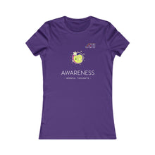 Load image into Gallery viewer, Mindful Thoughts Awareness Women&#39;s Tee - Embrace Positivity and Self-Care
