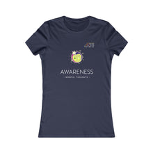 Load image into Gallery viewer, Mindful Thoughts Awareness Women&#39;s Tee - Embrace Positivity and Self-Care
