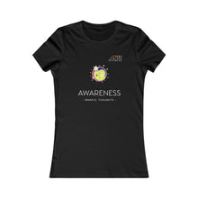 Load image into Gallery viewer, Mindful Thoughts Awareness Women&#39;s Tee - Embrace Positivity and Self-Care
