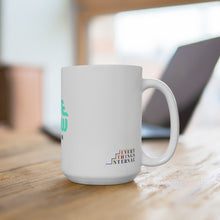 Load image into Gallery viewer, Motivational 15oz Ceramic Mug - Vibe Flow Motion
