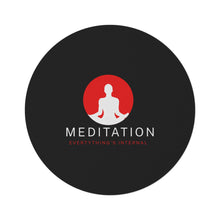 Load image into Gallery viewer, Meditation Round Rug - Zen Home Decor for Mindfulness and Relaxation
