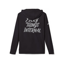 Load image into Gallery viewer, Adidas Unisex Fleece Hoodie - &#39;Everything is Internal&#39; Design
