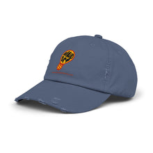 Load image into Gallery viewer, Unisex Distressed Cap - Mindset Lightbulb Design

