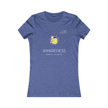 Load image into Gallery viewer, Mindful Thoughts Awareness Women&#39;s Tee - Embrace Positivity and Self-Care
