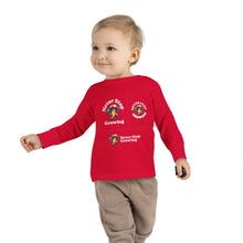 Load image into Gallery viewer, Toddler Long Sleeve Tee - &quot;Never Stop Growing&quot; Cute Mushroom Design

