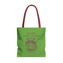 Load image into Gallery viewer, Namaste Outta Trouble Tote Bag | Find Your Zen | Motivational Eco-Friendly Bag
